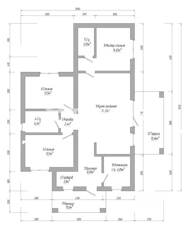 Дом в Крым, Симферопольский район, Мирновское с/пос, с. Белоглинка ул. ... - Фото 2