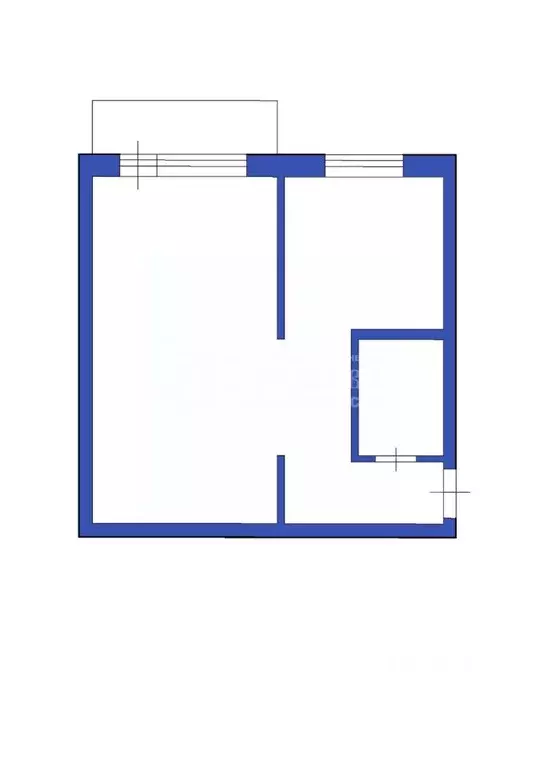 1-к кв. Кемеровская область, Междуреченск ул. Юности, 5 (30.0 м) - Фото 2