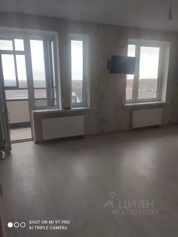 Студия Ленинградская область, Всеволожск ул. Шевченко, 12к3 (36.3 м) - Фото 1