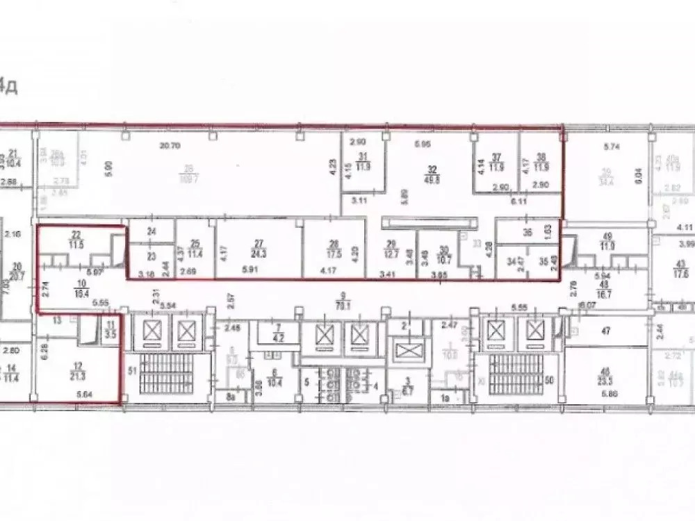 Офис в Москва Смольная ул., 24Д (1100 м) - Фото 2