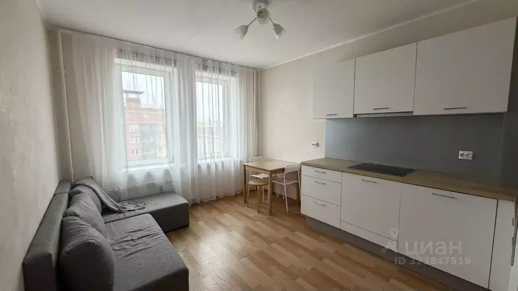 1-к кв. Санкт-Петербург пос. Парголово, ул. Федора Абрамова, 15 (40.4 ... - Фото 2