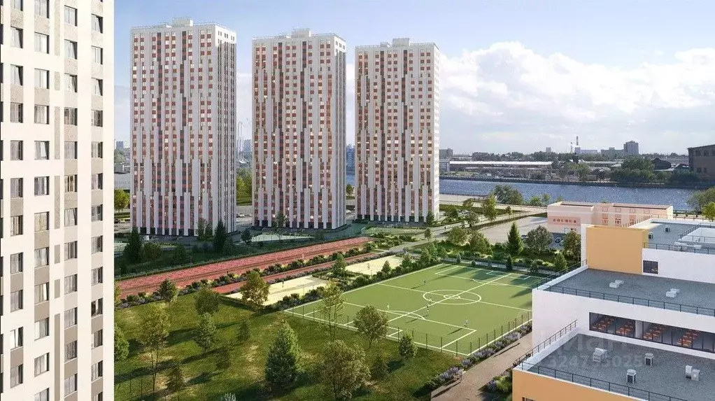 Помещение свободного назначения в Санкт-Петербург Октябрьская наб., ... - Фото 2