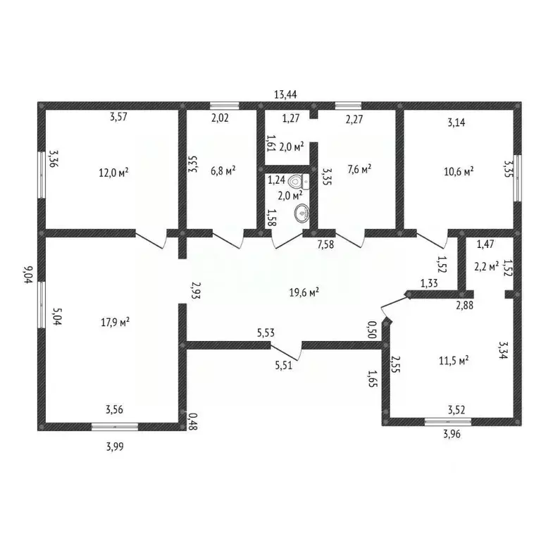 Дом в Башкортостан, Уфа ул. Линевая, 13А (92 м) - Фото 2