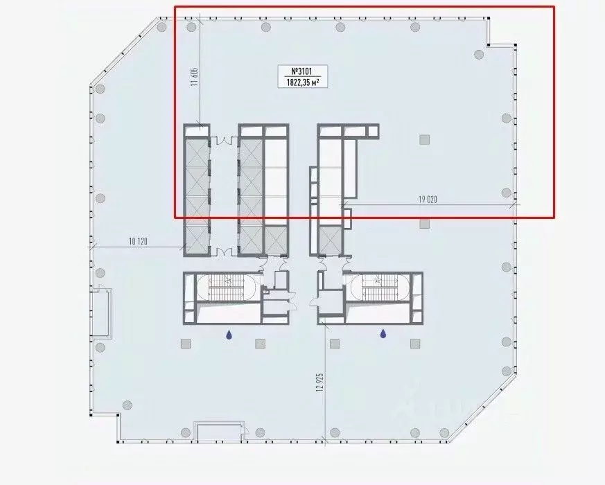 Офис в Москва 3-я Хорошевская ул., 18к1 (481 м) - Фото 1