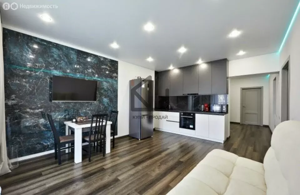 2-комнатная квартира: посёлок Западный, микрорайон Привилегия, Цветной ... - Фото 1