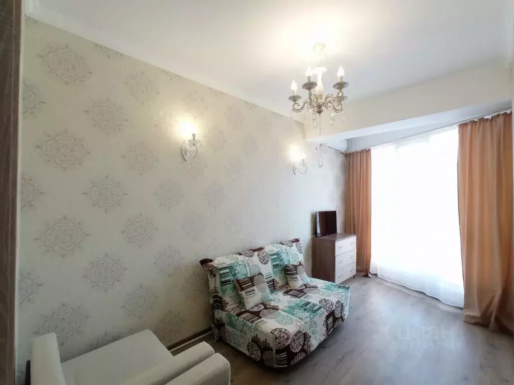 1-к кв. Краснодарский край, Сочи Мамайка мкр, ул. Волжская, 34/4 (27.0 ... - Фото 0