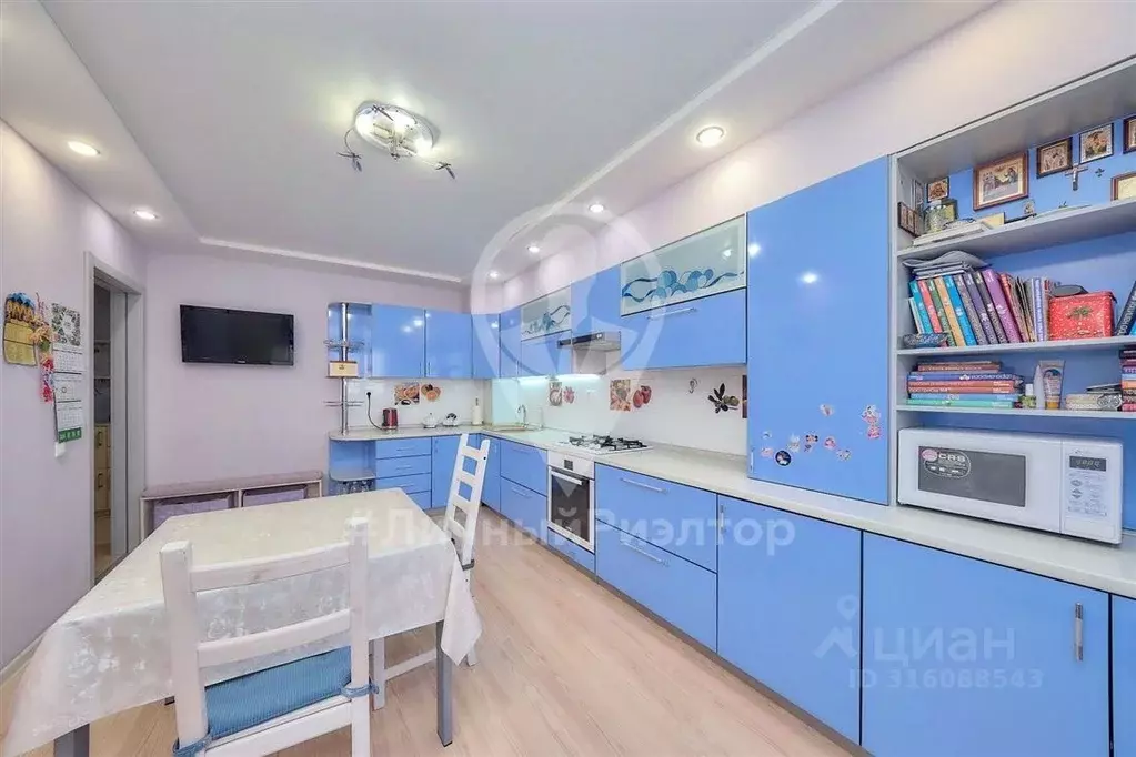 3-к кв. Рязанская область, Рязань ул. Новоселов, 37к1 (98.8 м) - Фото 1