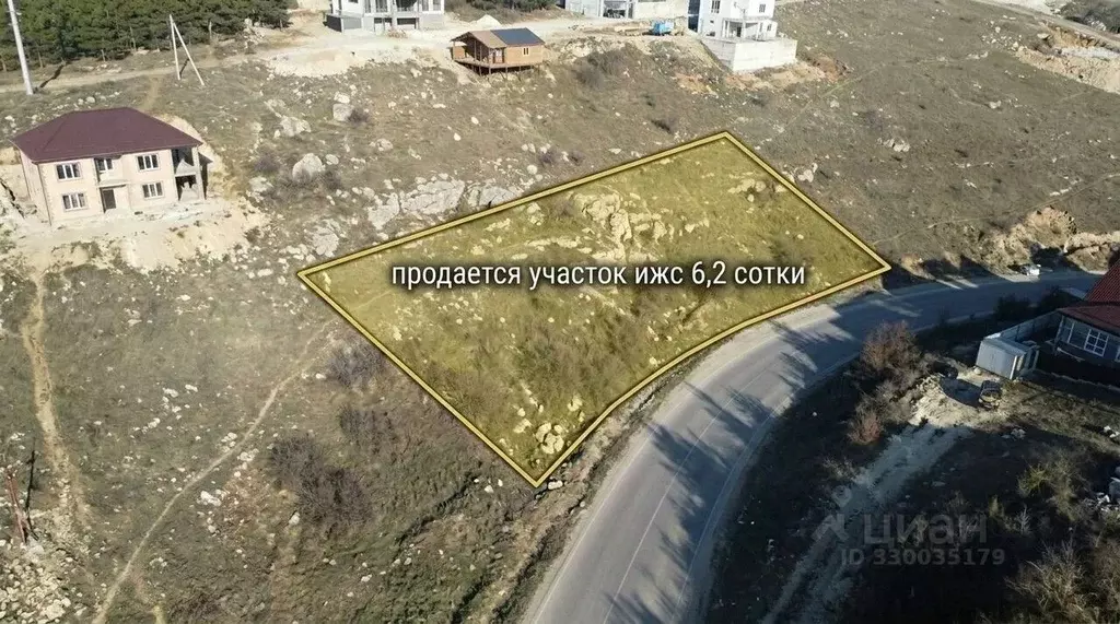 Участок в Севастополь ш. Лабораторное (6.2 сот.) - Фото 0