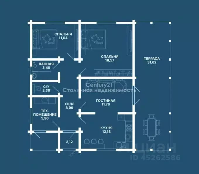 Дом в Московская область, Можайский муниципальный округ, Лесное дп  ... - Фото 2