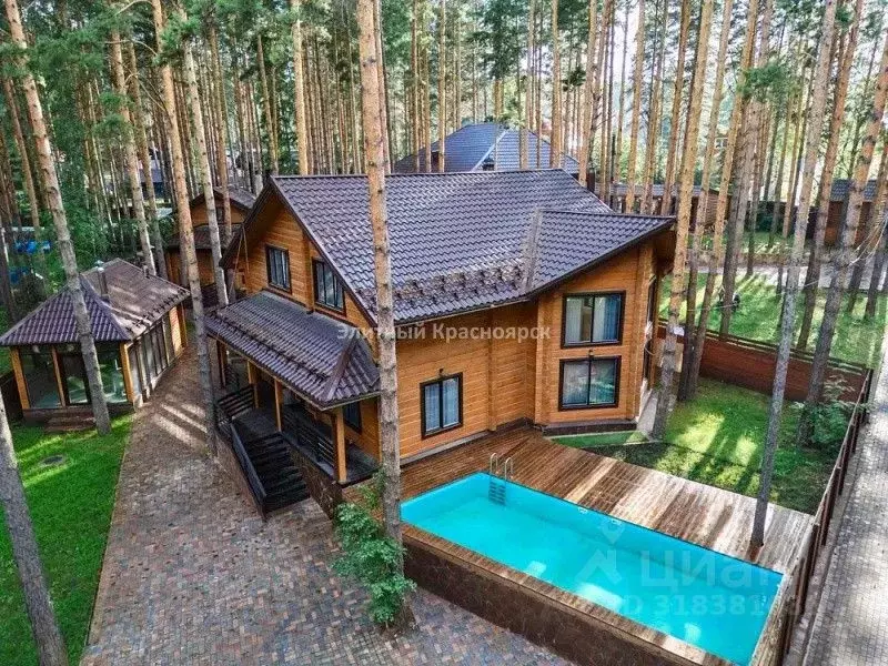 Коттедж в Красноярский край, Емельяновский район, Мининский сельсовет, ... - Фото 1