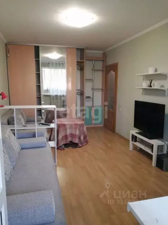 1-к кв. Белгородская область, Белгород ул. Королева, 31 (31.5 м) - Фото 0