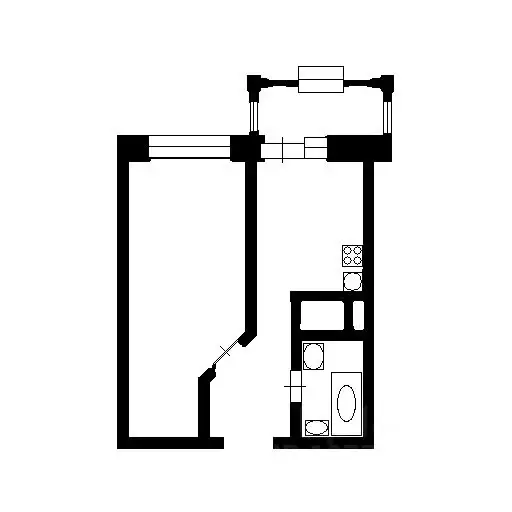 1-к кв. Краснодарский край, Краснодар ул. 3-я Трудовая, 1/3 (30.0 м) - Фото 1