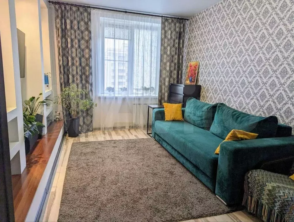 2-к. квартира, 52,3 м, 9/10 эт. - Фото 1