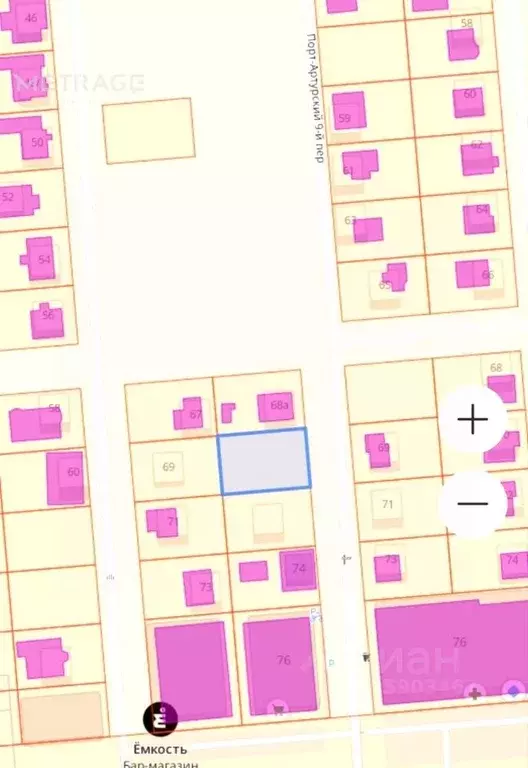 Участок в Новосибирская область, Новосибирск 9-й Порт-Артурский пер., ... - Фото 1