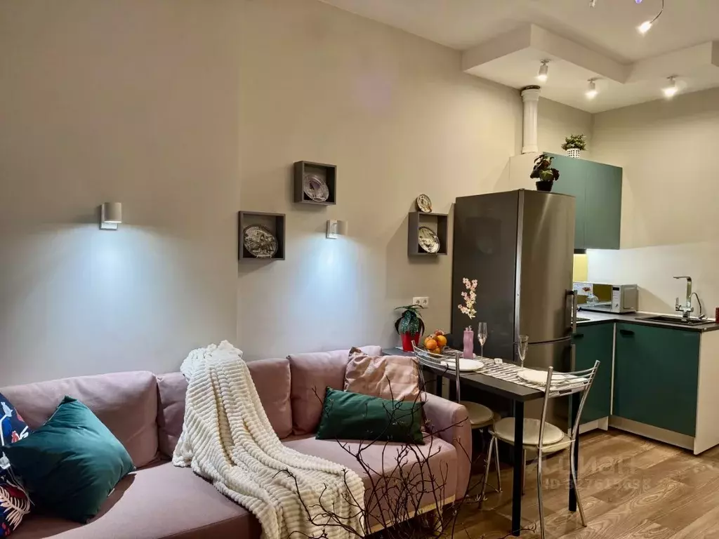 Студия Москва Береговой проезд, 1А (25.0 м) - Фото 1