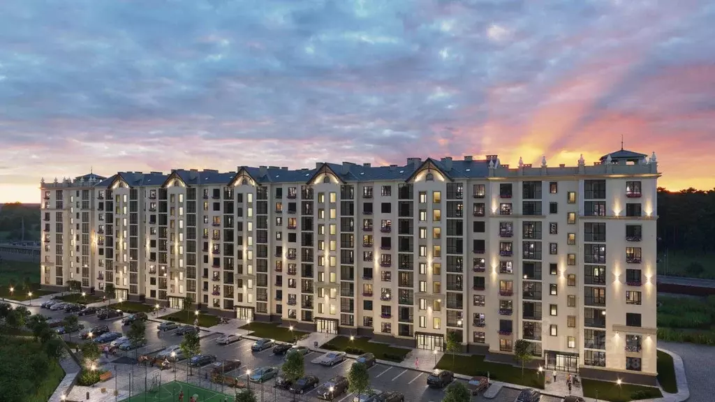 1-к кв. Калининградская область, Зеленоградск  (39.2 м) - Фото 2