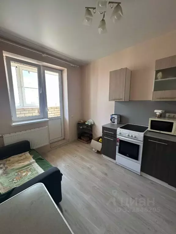 1-к кв. Краснодарский край, Краснодар Музыкальный мкр, ул. Имени ... - Фото 1