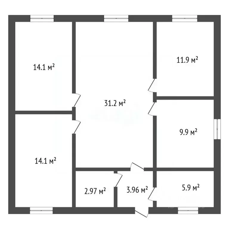 Дом в Тульская область, Тула городской округ, д. Бежка 6 (101 м) - Фото 2
