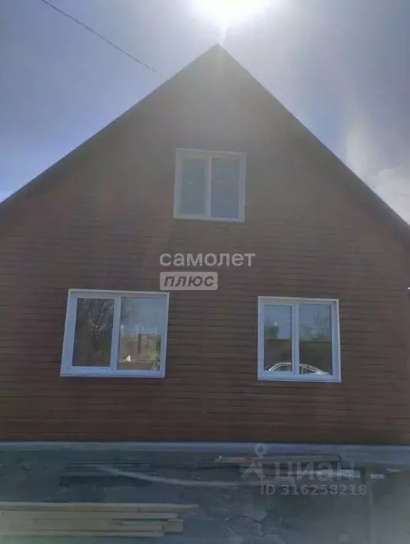Дом в Омская область, Омск СОСН Птицевод-2 тер., аллея 10-я (114 м) - Фото 1