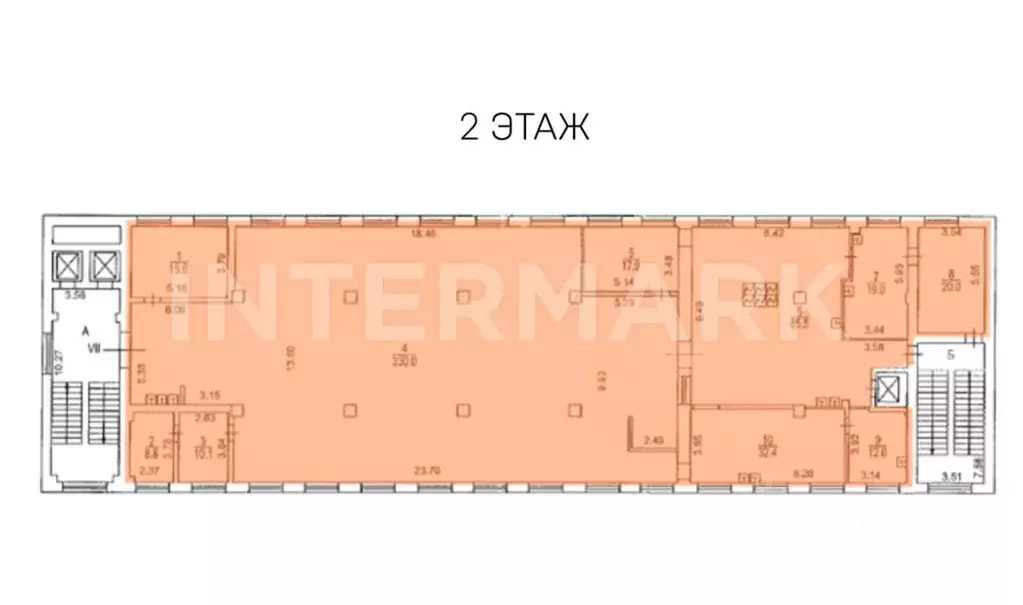 Торговая площадь в Москва Столярный пер., 3к5 (555 м) - Фото 1