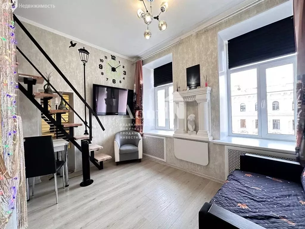 Квартира-студия: Санкт-Петербург, 2-я Советская улица, 18 (18.1 м) - Фото 1