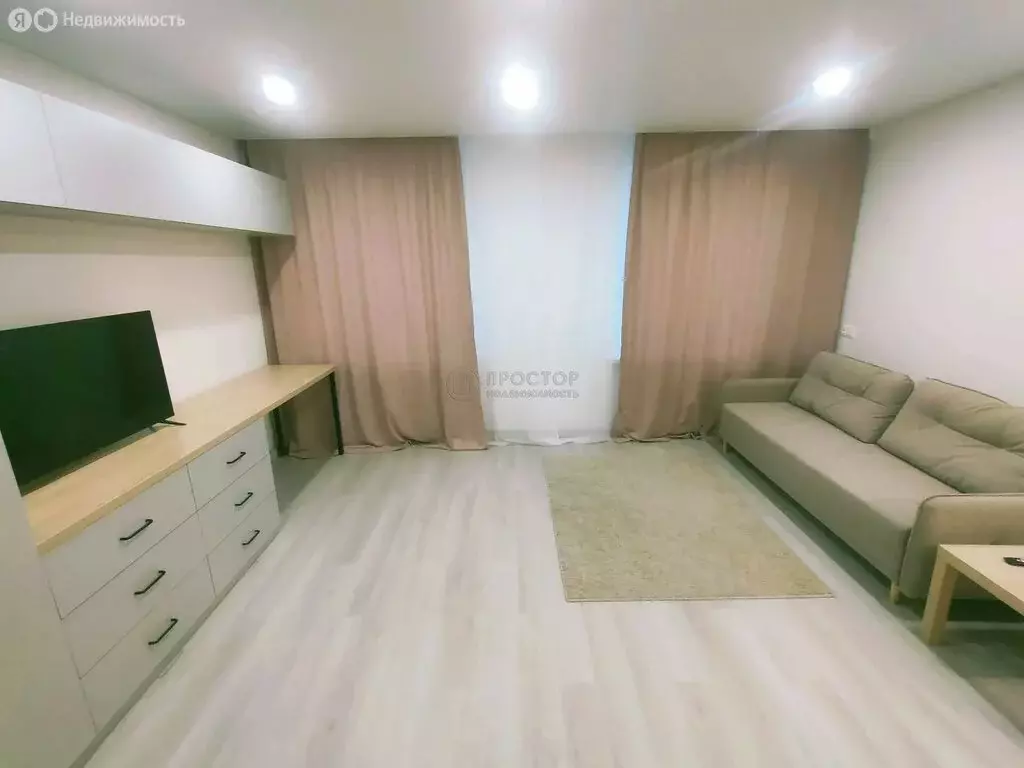 Квартира-студия: деревня Сапроново, Калиновая улица, 5 (30.3 м) - Фото 1