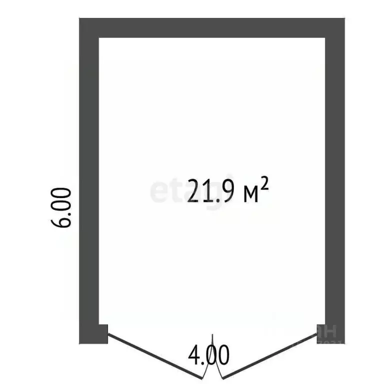 Гараж в Ямало-Ненецкий АО, Новый Уренгой Ж панель,  (21 м) - Фото 1