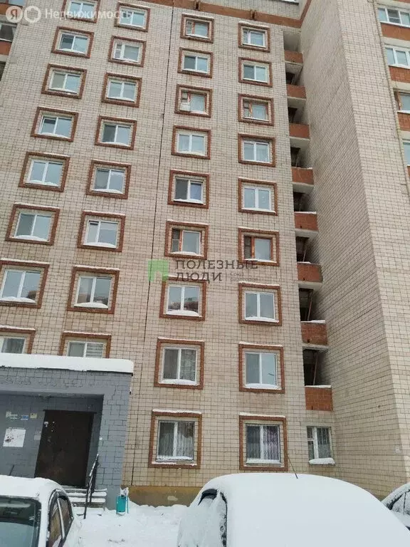 1-комнатная квартира: Ижевск, улица Михаила Петрова, 37 (35.6 м) - Фото 1