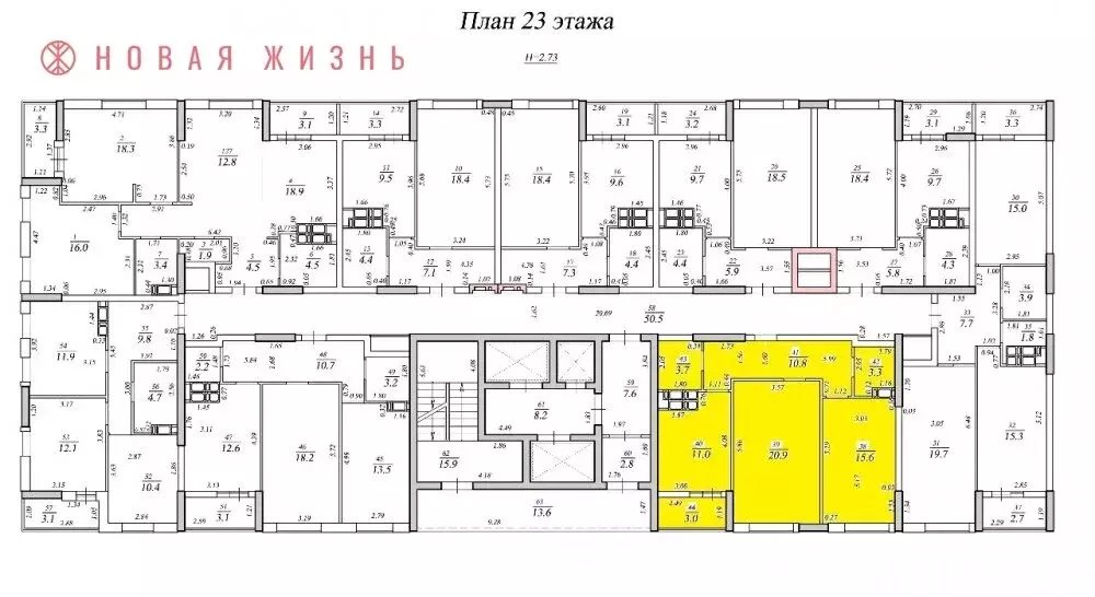 2-комнатная квартира: Самара, улица Георгия Димитрова, 108А (65 м) - Фото 0