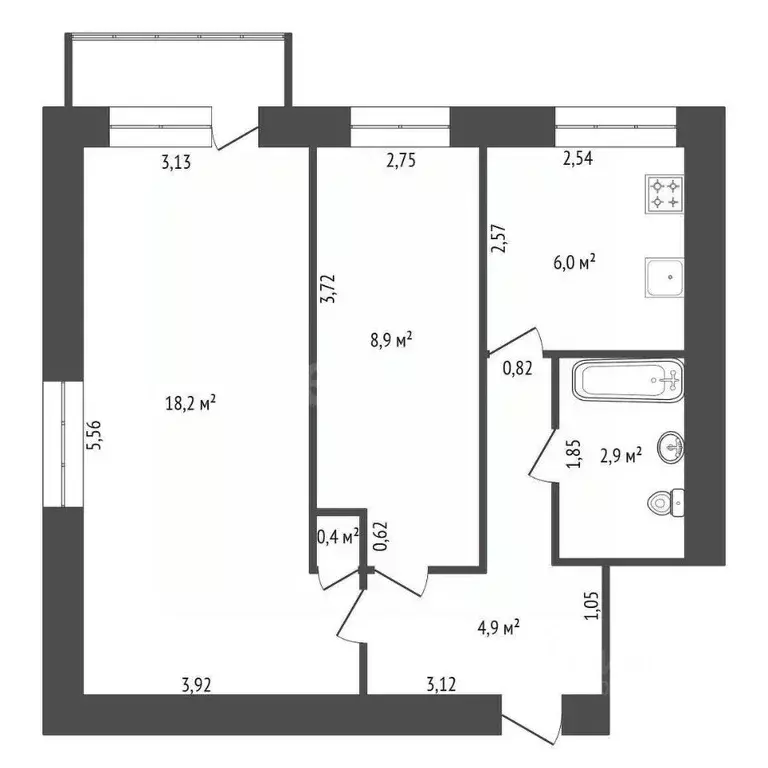 Дом в Башкортостан, Иглинский район, Акбердинский сельсовет, Вишенка ... - Фото 1