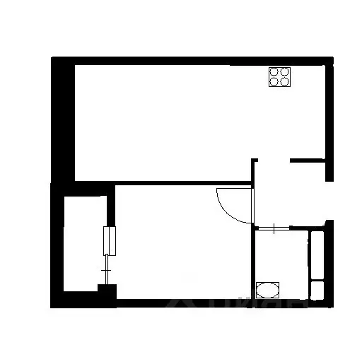1-к кв. Москва Ленинградский просп., 29к1 (40.0 м) - Фото 1
