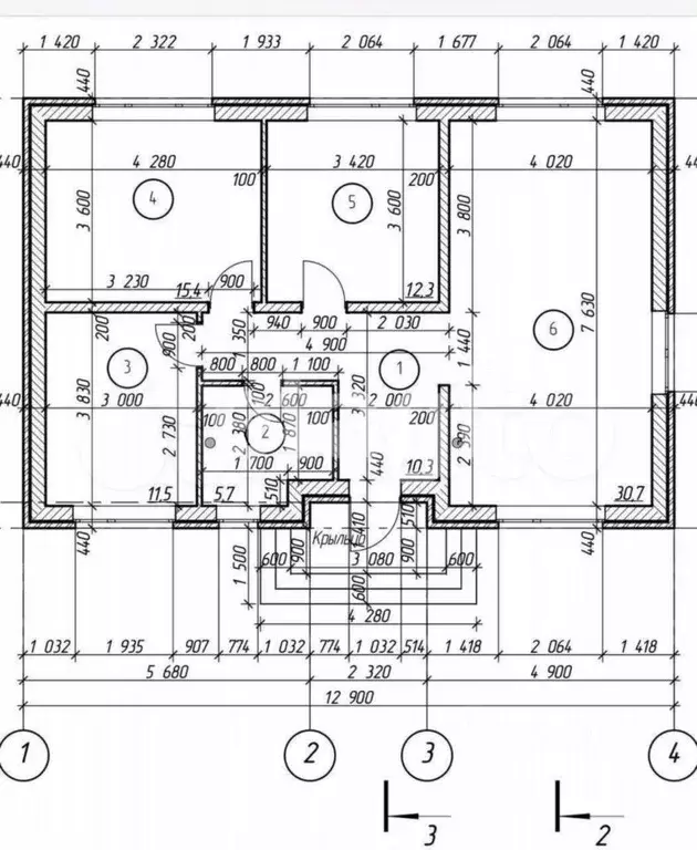Дом в Курская область, Курский район, с. Рышково ул. Калиновая (90 м) - Фото 2