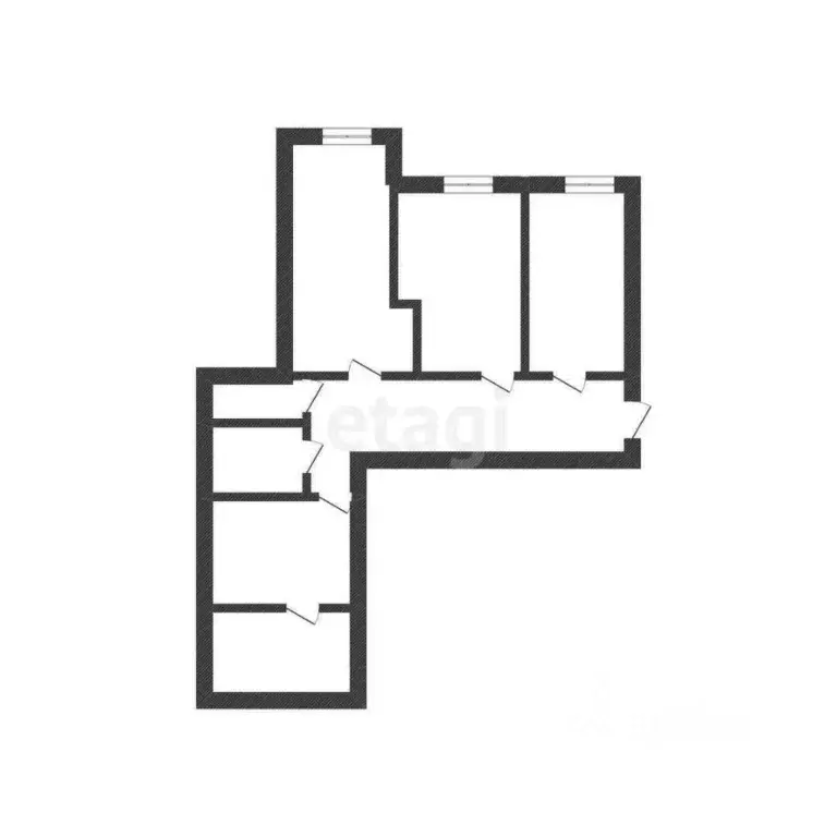 4-к кв. Ингушетия, Назрань Московская ул. (107.0 м) - Фото 1