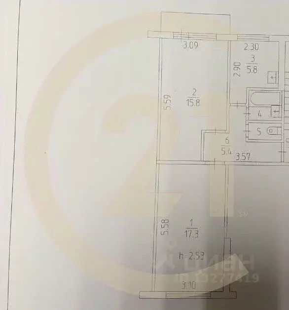 Комната Пермский край, Пермь ш. Космонавтов, 96 (16.0 м) - Фото 2