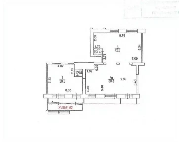 Помещение свободного назначения в Москва Нахимовский просп., 22 (32 м) - Фото 2