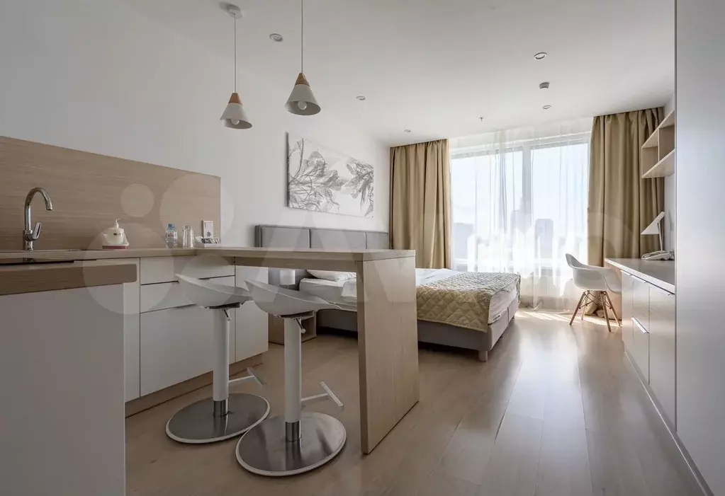 Апартаменты-студия, 32 м, 11/25 эт. - Фото 0