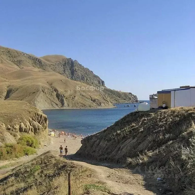 Участок в Крым, Судак муниципальный округ, с. Миндальное, Солнечная ... - Фото 1