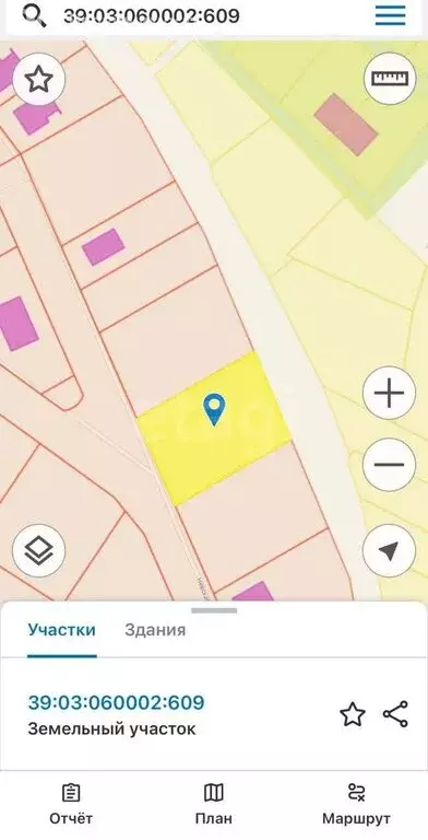 Участок в Гурьевск, Невская улица (12 м) - Фото 1