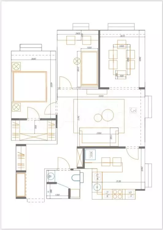 3-к. квартира, 71 м, 7/9 эт. - Фото 0