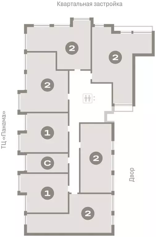 3-комнатная квартира: Тюмень, Мысовская улица, 26к1 (83.48 м) - Фото 1