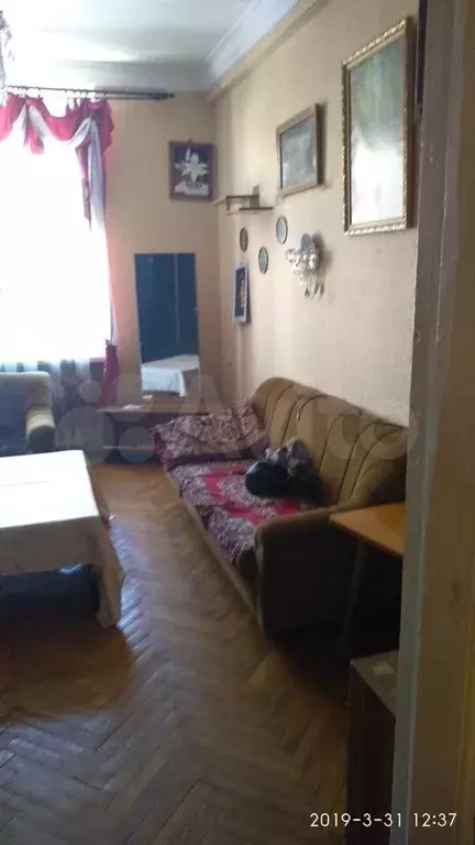 Комната 36 м в 3-к, 4/4 эт. - Фото 1