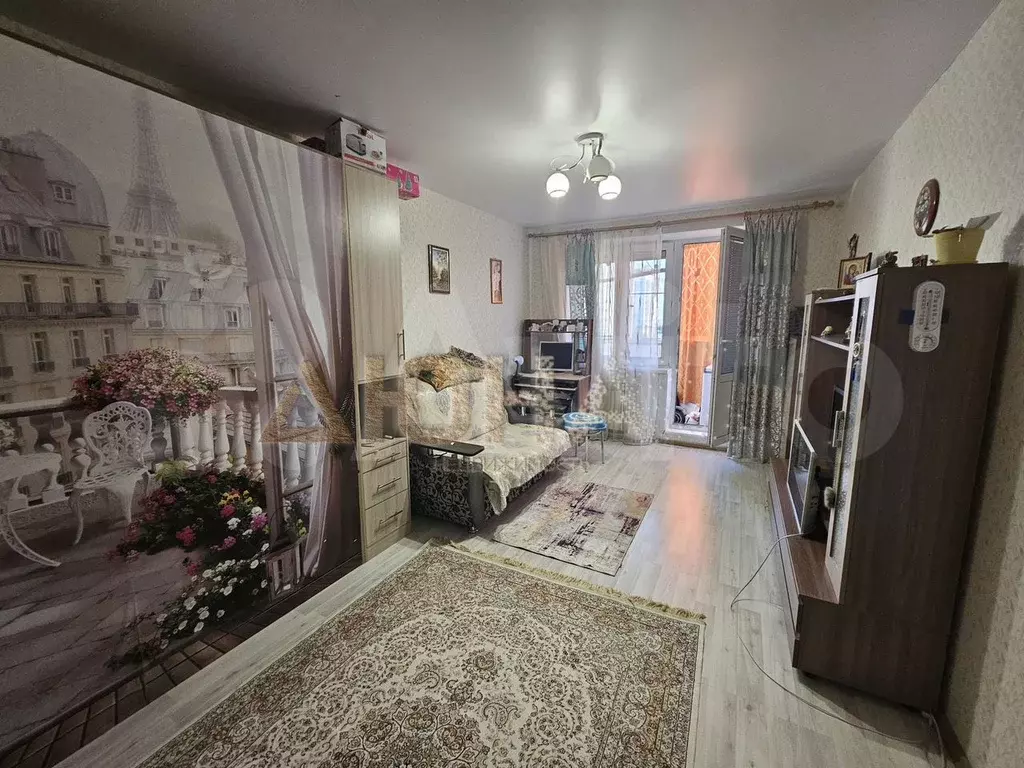 1-к. квартира, 35,6 м, 6/9 эт. - Фото 0