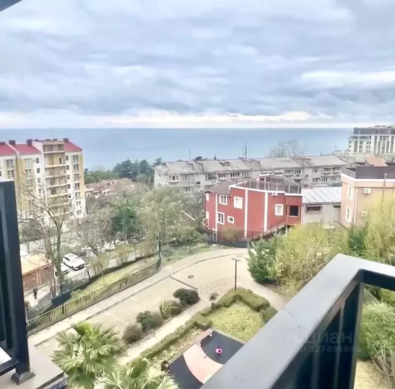 Студия Краснодарский край, Сочи Курортный просп., 96Г (29.0 м) - Фото 1