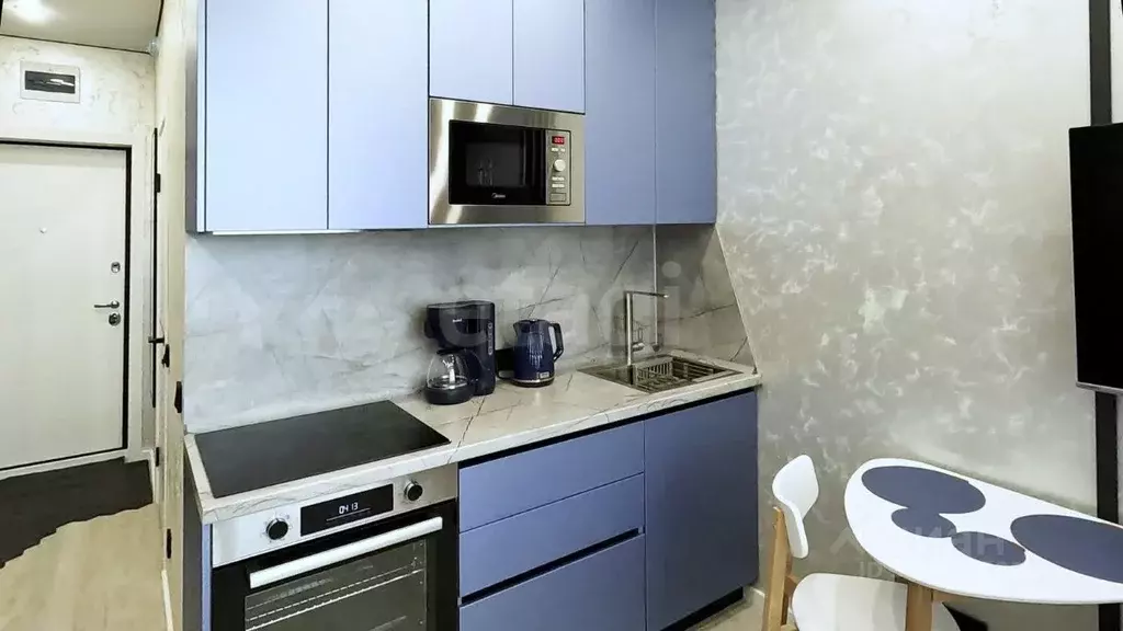 Студия Тюменская область, Тюмень ул. Краснооктябрьская, 16к1 (19.0 м) - Фото 1