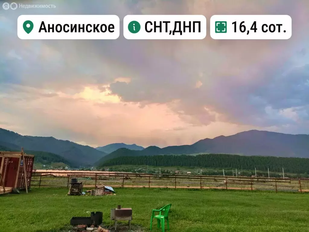 Участок в Чемальский район, Чемальское сельское поселение (16.4 м) - Фото 1