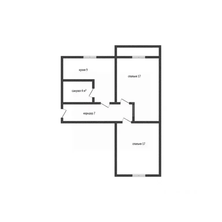 2-к кв. Адыгея, Майкоп Депутатская ул., 4 (51.7 м) - Фото 2