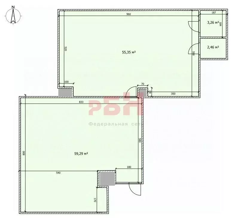 Помещение свободного назначения в Костромская область, Кострома ул. ... - Фото 2