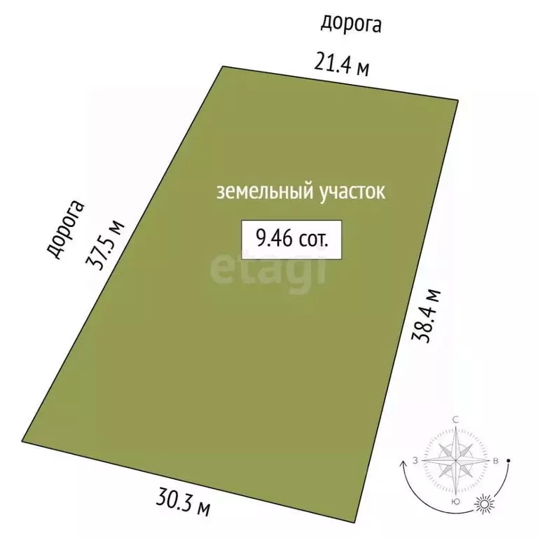 Участок в Тюменская область, Тюменский муниципальный округ, д. ... - Фото 1