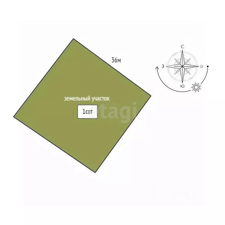 Участок в Ленинградская область, Лужский район, Заклинское с/пос, д. ... - Фото 2