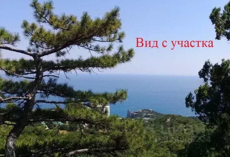 Участок в Крым, Ялта муниципальный округ, Гаспра пгт ш. Алупкинское, 8 ... - Фото 1